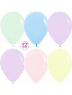 Шар Макарунс 12 дюмов с гелием и обработкой