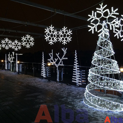 Светодиодная конусная Елка-спираль, 3,0 м 3,0 м