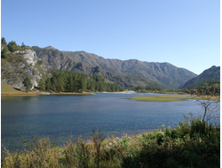 Купить греющую картину с фото озеро в горах