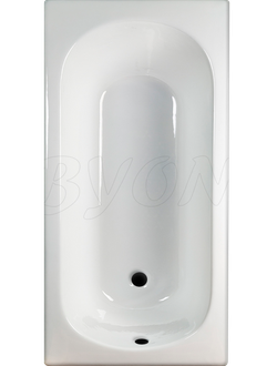 Прямоугольная чугунная ванна Byon 13,130x70x39 см