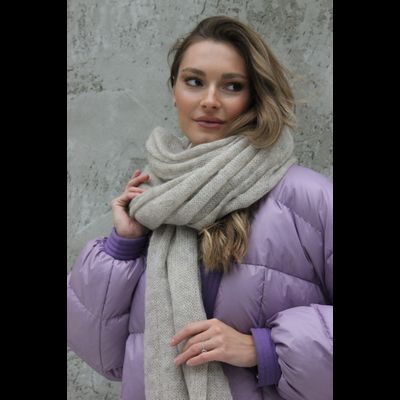 Шарф Vizio 1600 SX палантин бежевый