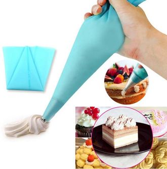 Силиконовый мешок для украшения торта с насадками Cake Decorating Set