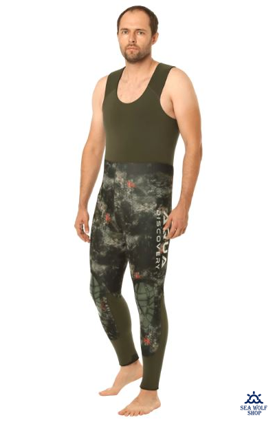 Гидрокостюм неопрен 9мм AquaDiscovery «Атаман V2» CAMO р.56