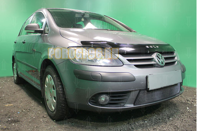 Защита радиатора Volkswagen Golf Plus 2005-2009 black