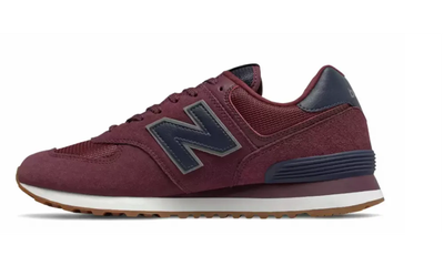 New Balance 574 Classic Dark Red Blue