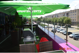 Ограждение со стеклом. Стеклянное ограждение с закаленным стеклом 8мм, и нержавеющими стойками.