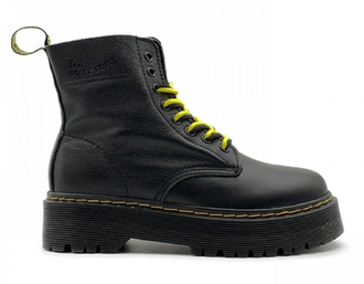 Dr. Martens Jadon Black Без меха (черные)