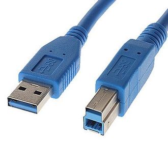 Кабель для принтера USB 3.0 (USB A штекер - B штекер) 1,8м