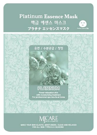 Маска тканевая с платиной Platinum Essence Mask