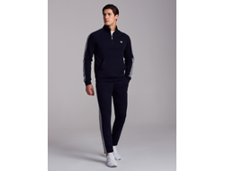 Теплый спортивный костюм мужской  12SKM-1414 (темно-синий)