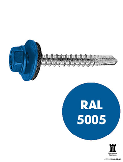 Кровельные саморезы RAL 5005