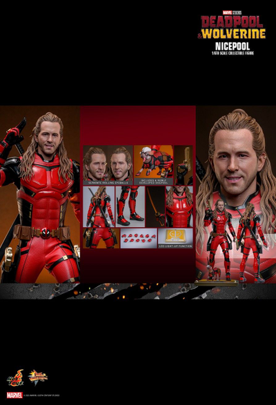 ПРЕДЗАКАЗ - Красивый Дэдпул, Найспул ("Дэдпул и Росомаха") - Коллекционная фигурка 1/6 Nicepool (MMS788) - Hot Toys ?ЦЕНА: 46300 РУБ.?