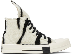 Кеды Rick Owens x Converse DRKSHDW TURBODRK Chuck 70 High Zebra