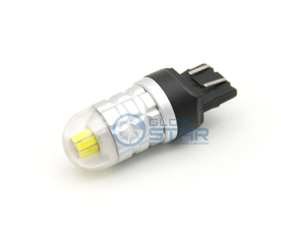 Светодиодная лампа 7443 (W21/5W) диоды на 360 градусов, 12v, 1шт