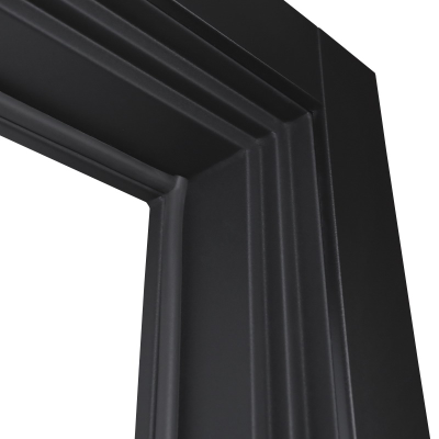 Стальная дверь   Plata с зеркалом (биометрический замок Smart lock Y23)