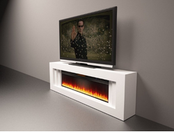 Линейный электрокамин Line Vision