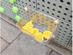 STEM Поддон для хранения - малый, прозрачный (комплект 2 шт.)