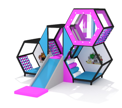 Игровой лабиринт «Соты» 3,5х1,2х2,45м.