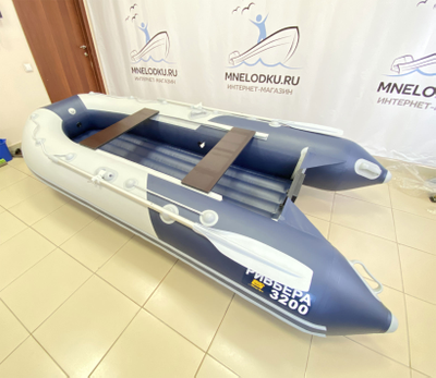 Ривьера Компакт 3200 НДНД светло-серый/синий комби - MNELODKU.RU