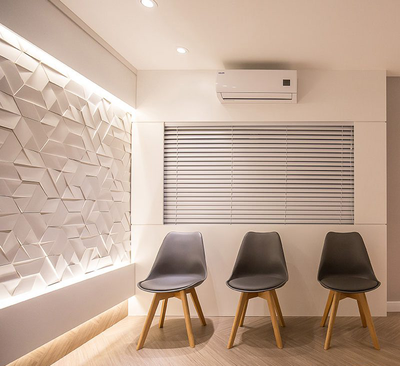 Гипсовая 3D панель "Поворот", вид 5