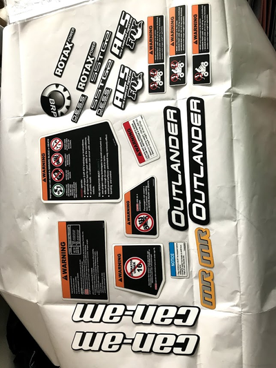 BRP can-am 1000  G2 XT outlander  наклейки екатеринбург