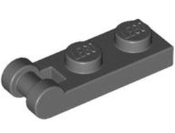 Plate, Modified 1 x 2 with Bar Handle on End, Dark Bluish Gray (60478 / 4521187)