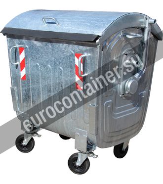 Оцинкованный евроконтейнер 1100 л.