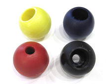 Шарик законцовочный для веревки 6мм красный (черн., син., желт.)