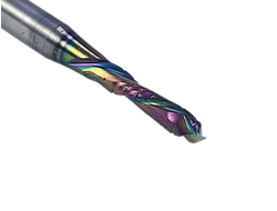 Фреза компрессионная со стружколомами спиральная 4x17 s6x50 Z2+2 HM