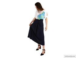 Блузка женская белая с рисунком Linea Cinque 06/33709 р.S