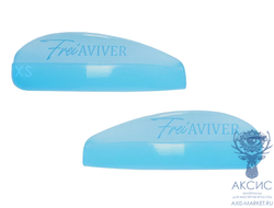FreiAVIVER Силиконовые валики глянец (голубой), S