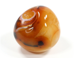 Сердолик, сардоникс, полировка, Индия (33*29*28 мм, 44 г) №28269