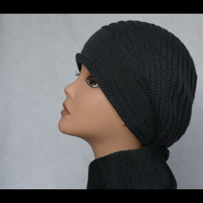 Серый вязаный шарф Vizio Италия Amico