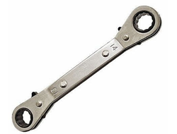 Ключ накидной с трещоткой и переключателем 10х12
