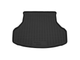 Коврик в багажник пластиковый (черный) для LADA 2190 Granta sd (11-18)  (Борт 4см)