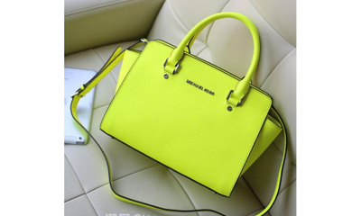 Женская сумка майкл корс селма лардж лаймовая