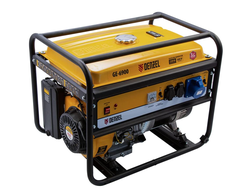 Бензиновый генератор DENZEL GE 6900 5,5 кВт, 220В 50Гц, 25 л, ручной старт 94637