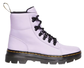 Ботинки Dr. Martens Combs Women's Nylon Lilac Cyclone