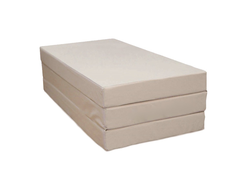 Мат гимнастический 1,5х1,0х0,1 м бежевый складной, 2 сложения купить в Воронеже