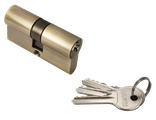 Ключевой цилиндр Rucetti ключ/ключ (60 мм) R60C AB Цвет - Античная бронза