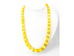 Бусы из крупного натурального янтаря 04974