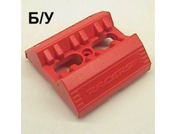 ! Б/У - Technic Engine Tuneable, Cover for part 2133, Red (46454 / 4203311 / 4210400) - Б/У