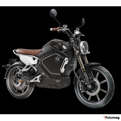 Электромотоцикл WHITE SIBERIA Super Soco TC Черный