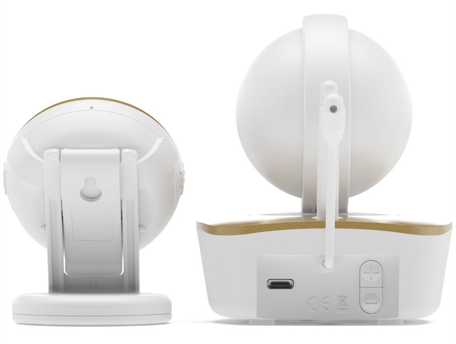 Wi-Fi радио-видеоняня Ramili Baby RV1800 с повышенной дальностью, 2-в-1, Full HD