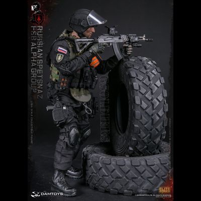 Спецназ ФСБ "Альфа" - Коллекционная ФИГУРКА 1/6 scale RUSSIAN SPETSNAZ FSB ALPHA GROUP (78064) - DAMTOYS
