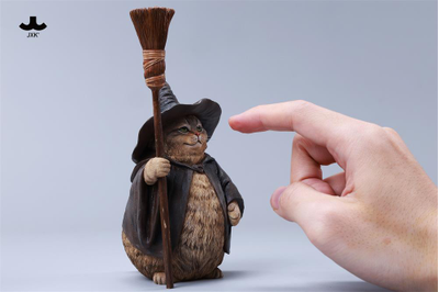 Котик-волшебник (коричневый) - Коллекционная фигурка 1/6 Wizard Cat (JXK-CS02B) - JXK