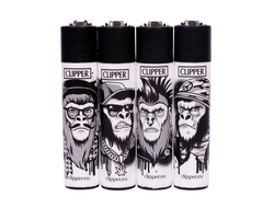 Зажигалка Clipper™ Monkeys