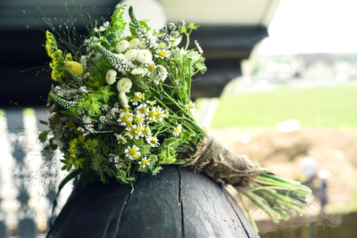 Букет невесты & Бутоньерка № 1336