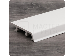 Плинтус с кабель-каналом Comfort Systema 80х16х2200 мм. Белый