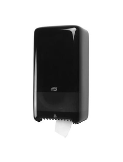 Диспенсер для туалетной бумаги в миди-рулонах Tork Elevation Т6 557508 пластиковый черный